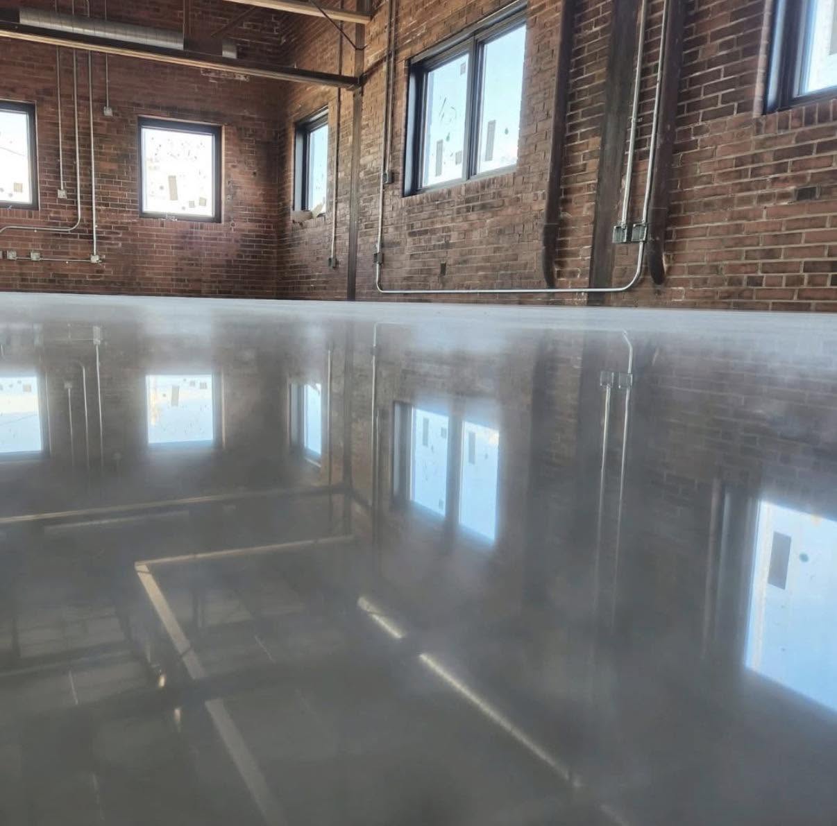 High gloss epoxy floor coating Clarksville TN
